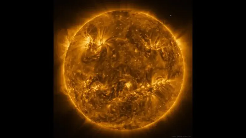 آژانس فضایی اروپا واضح ترین تصویر از لایه بیرونی خورشید را ثبت کرد