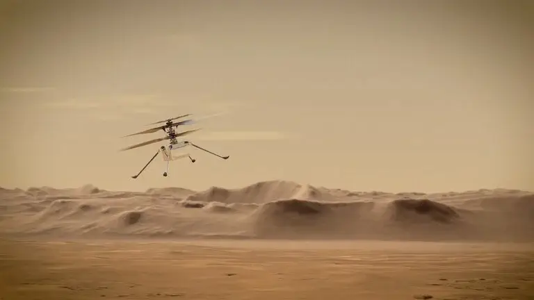 بالگرد نبوغ رکورد پرواز روی سیاره مریخ را جابجا خواهد کرد