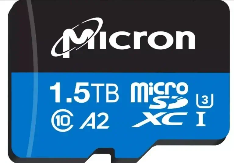 میکرون بزرگترین کارت حافظه microSD دنیا را معرفی کرد