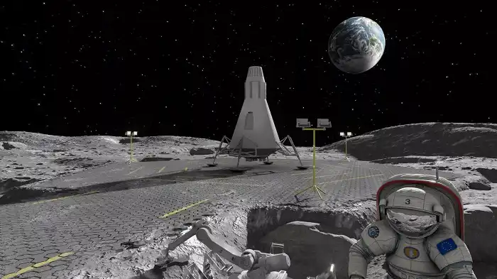 دانشمندان می خواهند از لیزر و آینه برای ساخت جاده در سطح ماه استفاده کنند