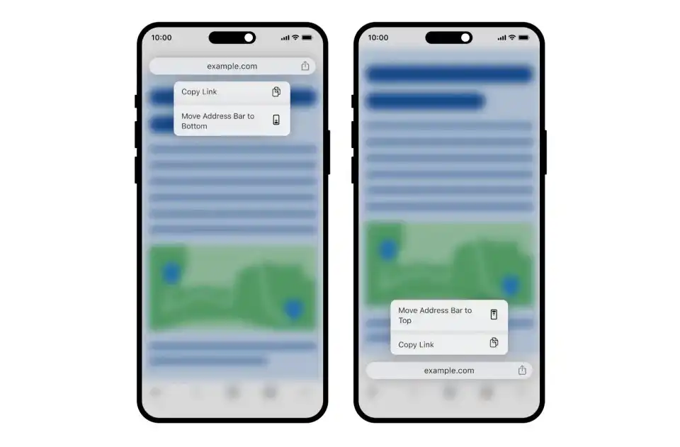 کروم برای iOS اکنون به شما امکان می دهد نوار آدرس را به پایین منتقل کنید