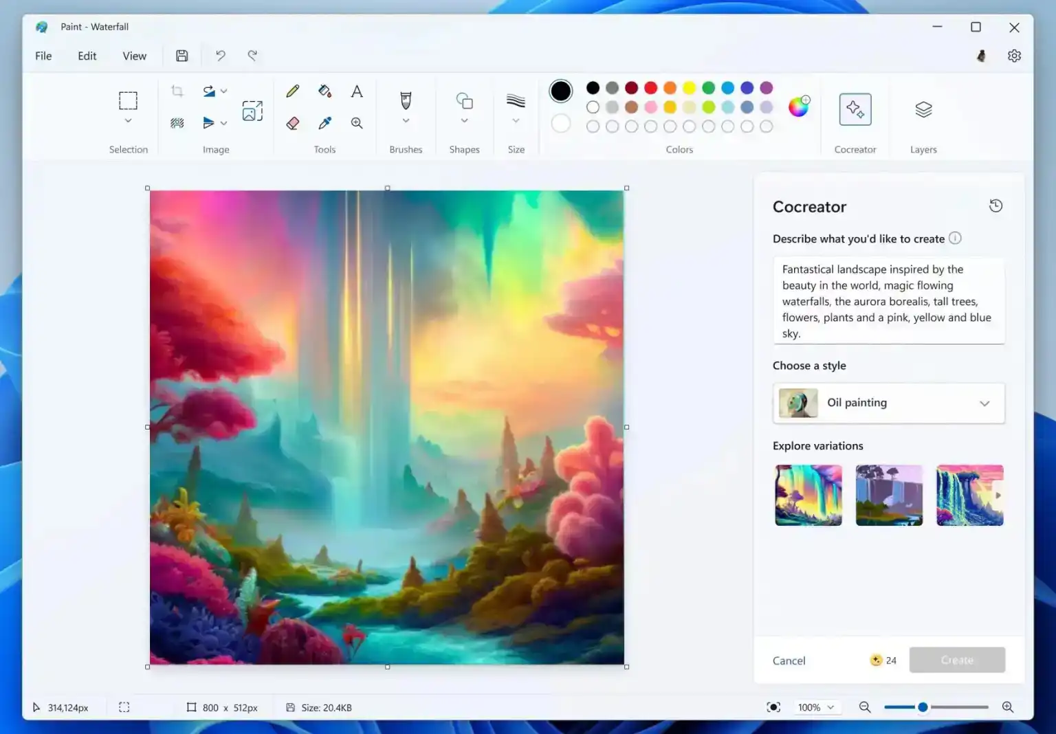 Microsoft Paint، سوپرشارژ شده: نحوه استفاده از هوش مصنوعی جدید و ویژگی های فتوشاپ