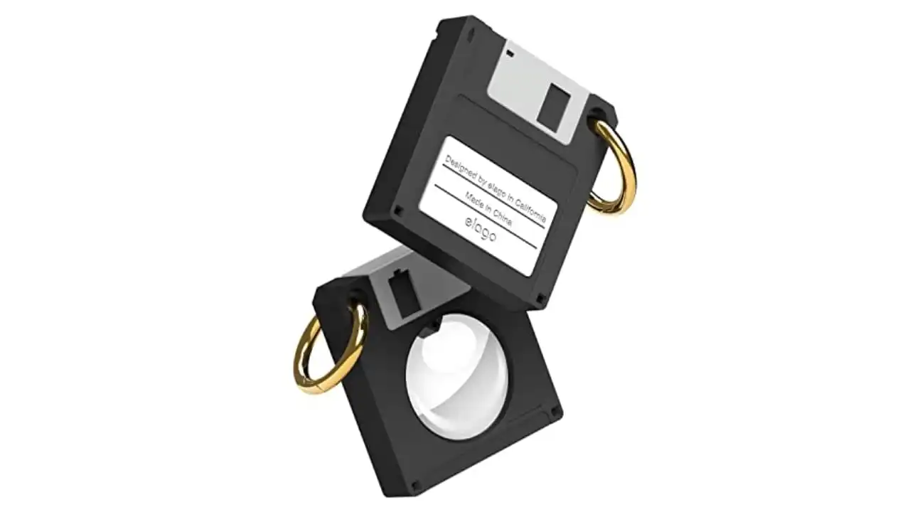 elago Retro Floppy Disk Case سازگار با Apple AirTag