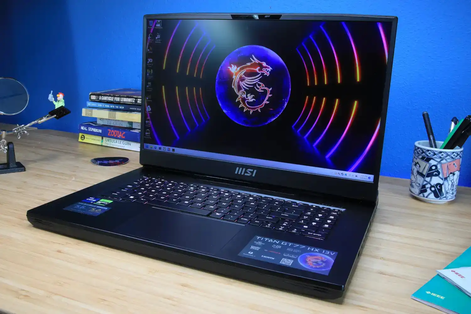 MSI Titan GT77 HX 13V – بهترین لپ تاپ رده بالا برای ویرایش ویدیو