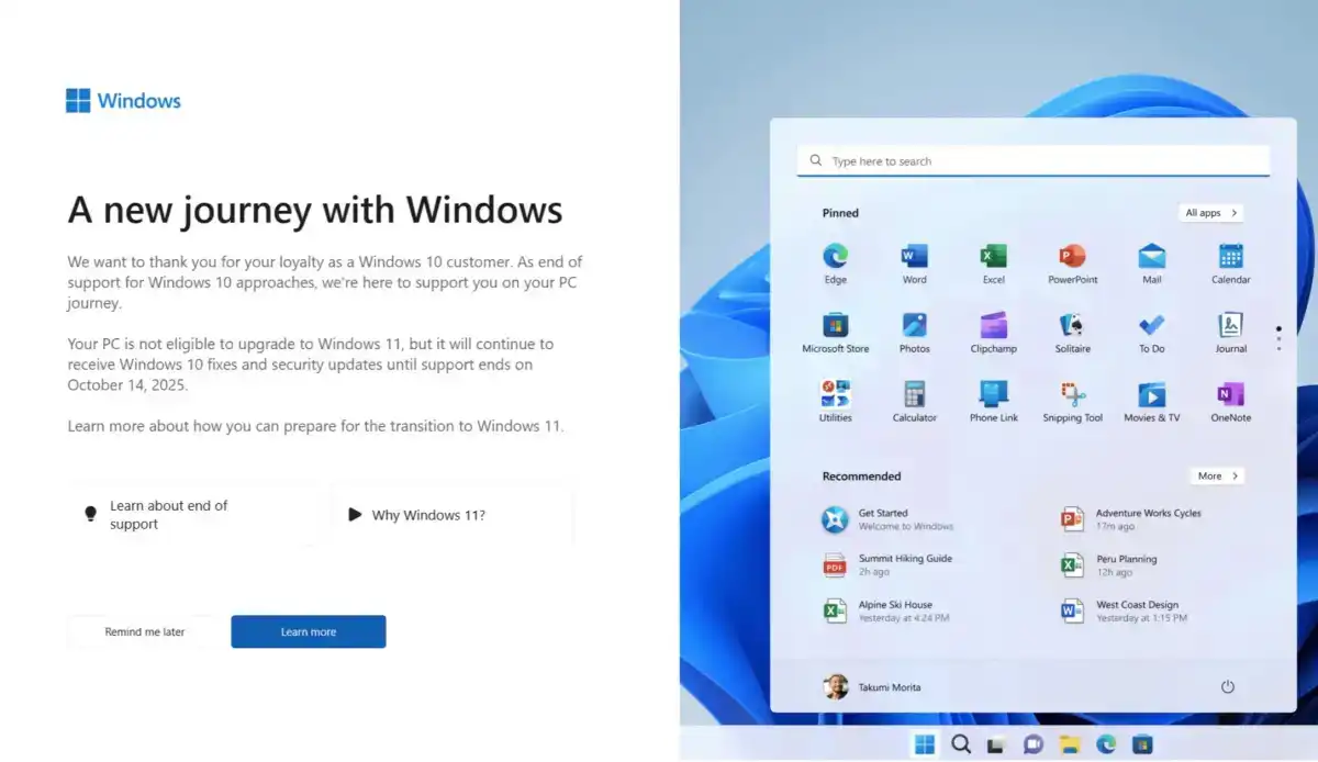 ارتقای رایگان ویندوز 11 کاربران را به سمت خرید کامپیوتر جدید سوق می‌دهد
