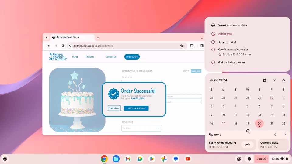گوگل انبوهی از قابلیت‌های نرم‌افزاری مبتنی بر هوش مصنوعی را به لپ‌تاپ‌های Chromebook Plus می‌آورد