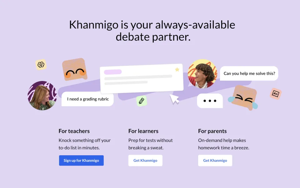 مایکروسافت با آکادمی خان برای ارائه رایگان دستیار آموزشی هوش مصنوعی خانمیگو همکاری می‌کند