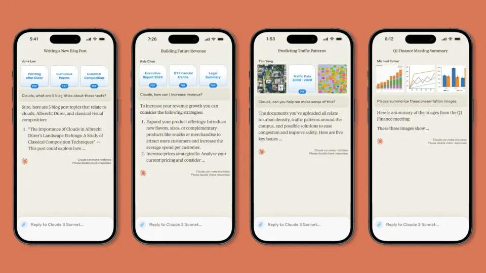 Anthropic اکنون یک برنامه چت بات کلود برای iOS دارد