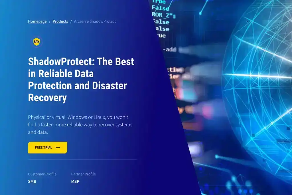 Arcserve ShadowProtect SPX - بهترین راهکار پشتیبان‌گیری ویندوز برای کسب‌وکارهای کوچک و متوسط