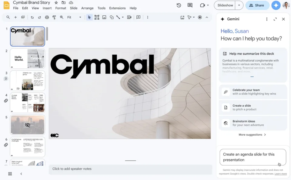 گوگل پنلهای جانبی جِمینی را برای جیمیل و سایر برنامههای Workspace ارائه میکند گوگل پنلهای جانبی جِمینی را برای جیمیل و سایر برنامههای Workspace ارائه میکند