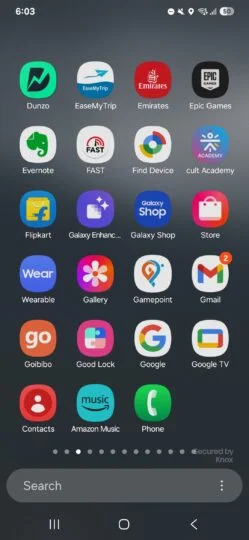 One UI 7.0 یک کشوی برنامه عمودی را معرفی می‌کند که ممکن است برخی کاربران را شگفت‌زده کند.