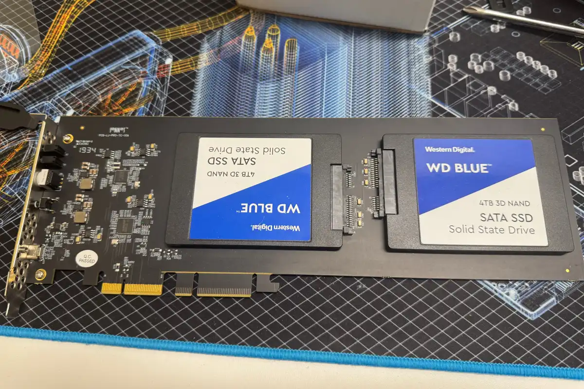 5 ارتقای مفید برای پر کردن اسلاتهای PCIe خالی کامپیوتر شما 8 2.کارتهای ذخیرهسازی PCIe