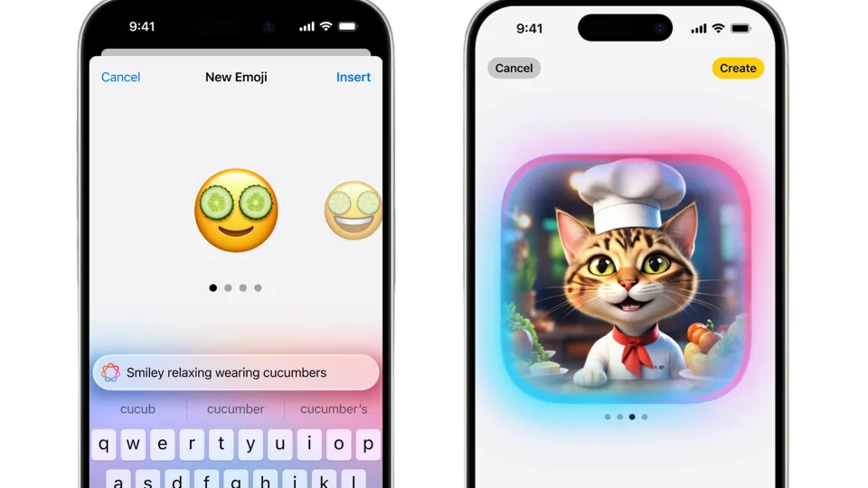 iOS 18.2 همراه با ویژگی‌های تولید تصویر هوش مصنوعی اپل منتشر شد