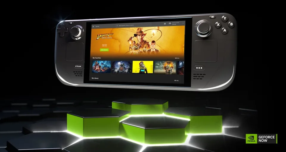 اپلیکیشن GeForce NOW انویدیا به Steam Deck می آید. اپلیکیشن GeForce NOW انویدیا به Steam Deck می آید.
