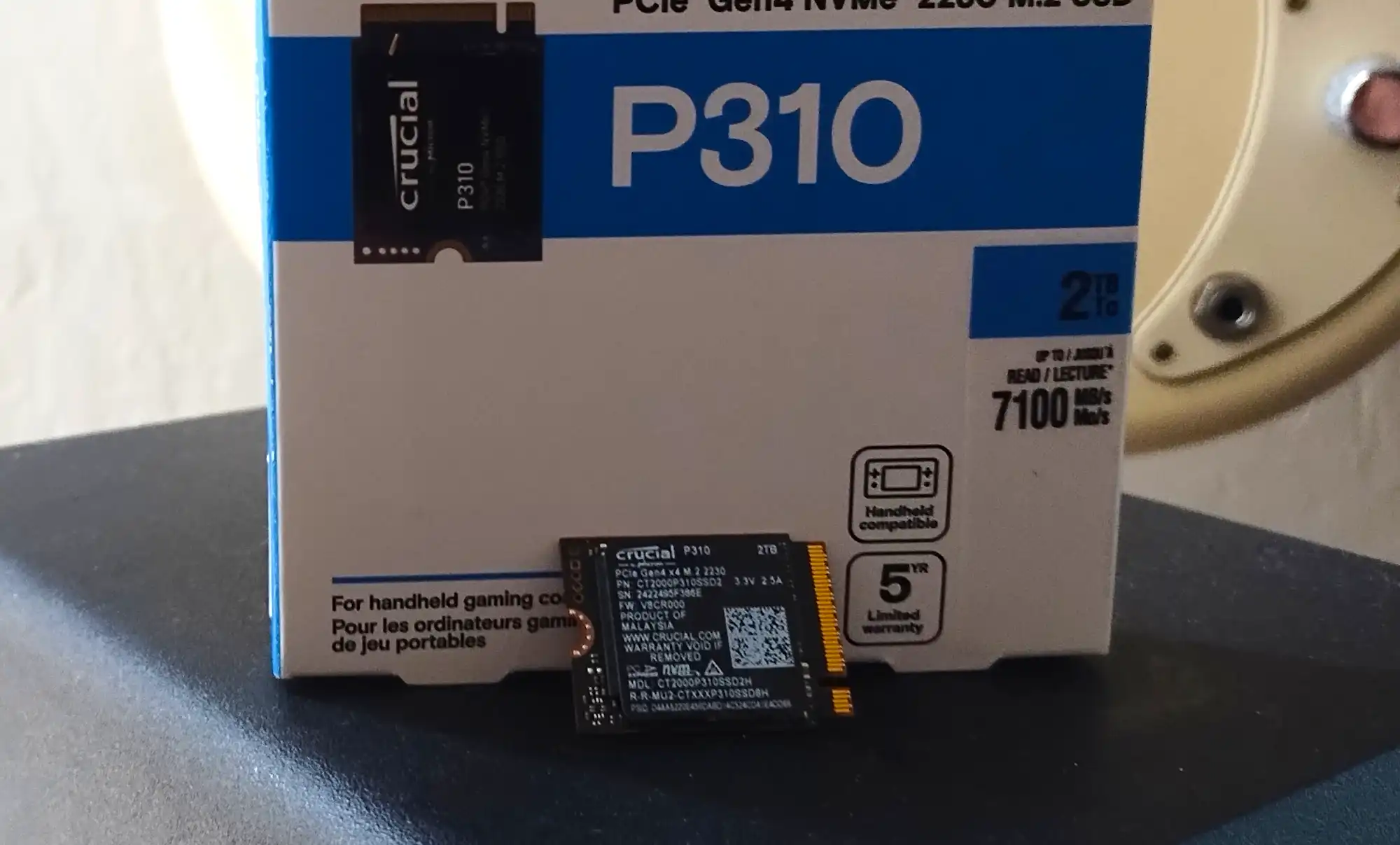 بهترین SSDهای PCIe 4.0 در سال 2025: برترین انتخابها از نظر متخصصان 3 Crucial P310 (2230) – بهترین SSD PCIe 4.0 برای Steam Deck