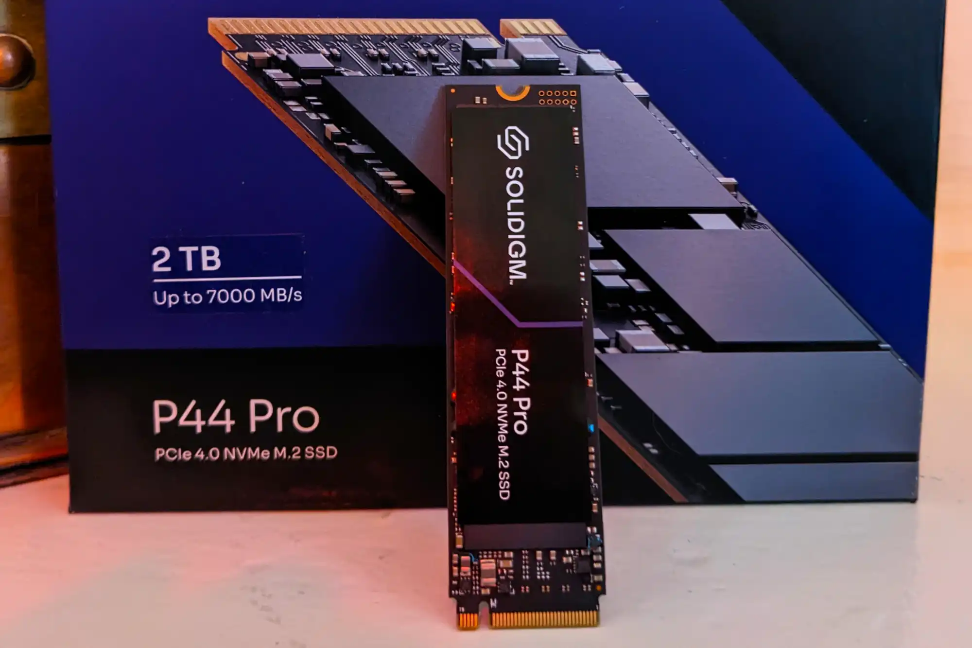 بهترین SSDهای PCIe 4.0 در سال 2025: برترین انتخابها از نظر متخصصان 1 Solidigm P44 Pro SSD - بهترین SSD PCIe 4.0