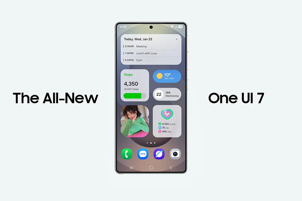 رابط کاربری One UI 7 سامسونگ در 18 فروردین منتشر می‌شود.
