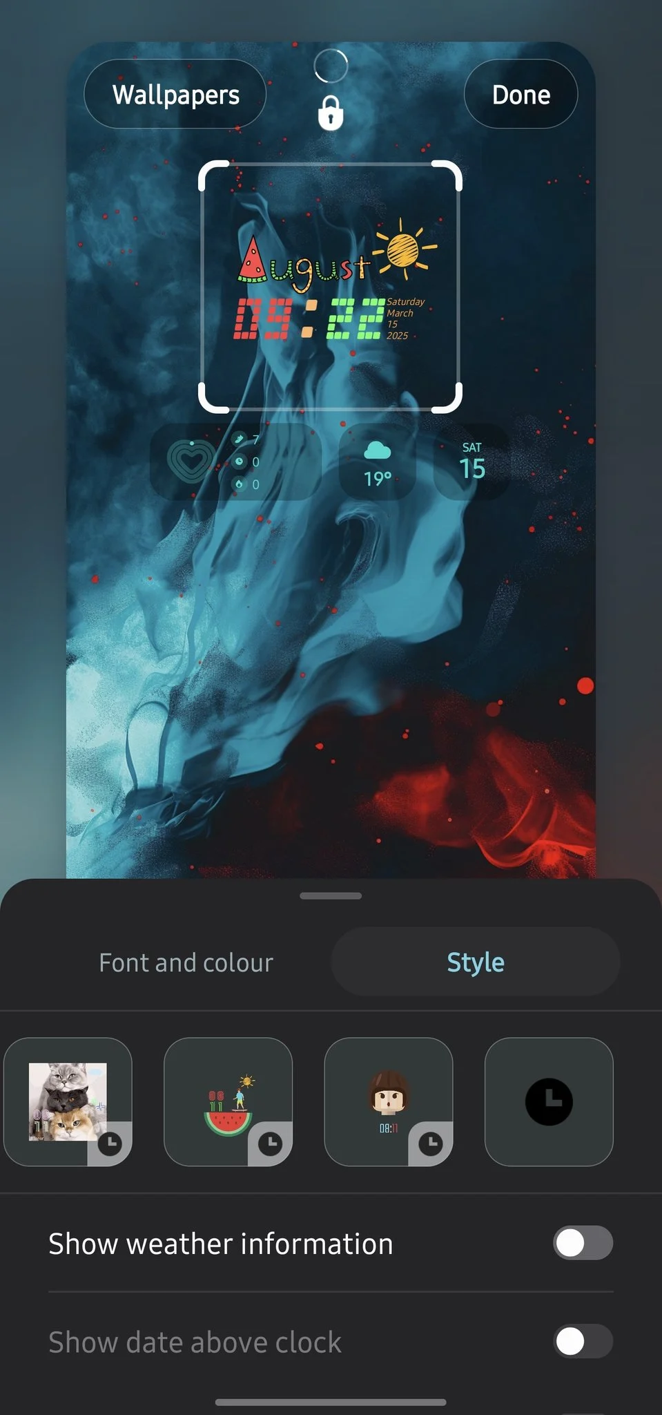 ClockFace برنامه Good Lock اکنون با One UI 7.0 سازگار است. 1 ClockFace برنامه Good Lock اکنون با One UI 7.0 سازگار است.