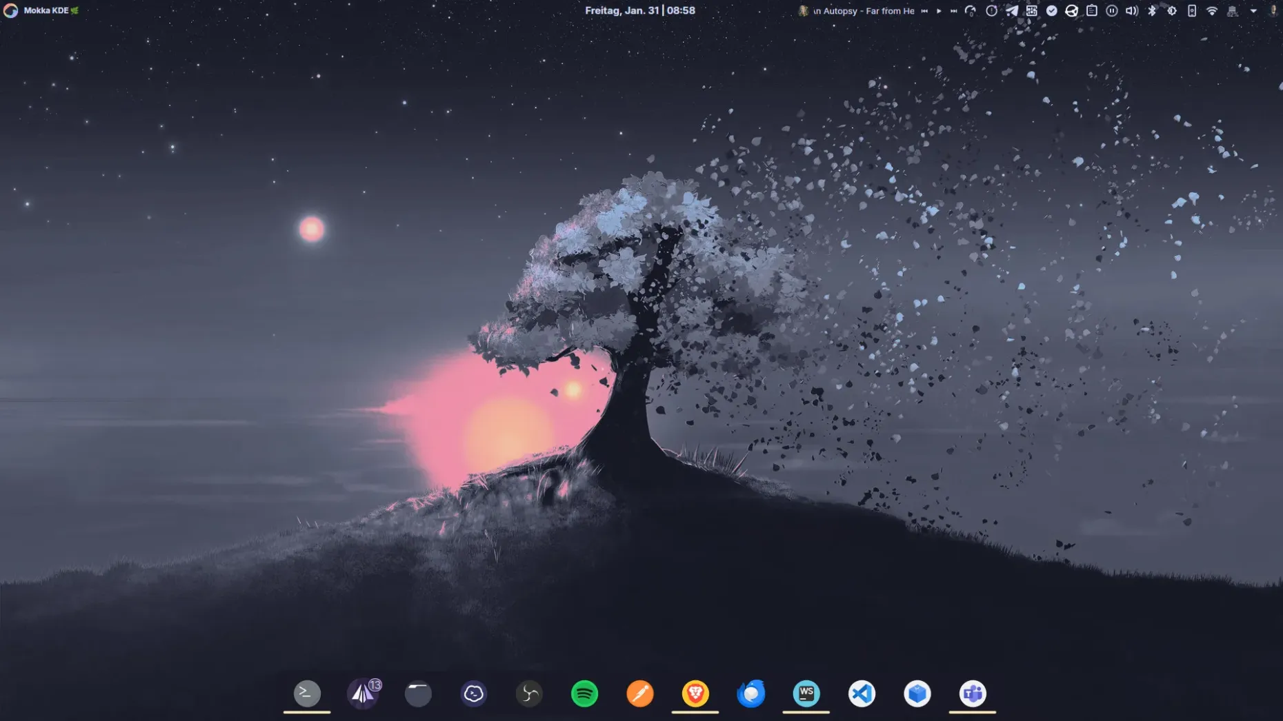 Garuda Linux Broadwing با نسخه جدید Mokka برنامه خوش آمد گویی جدید منتشر شد 1 Garuda Linux Broadwing با نسخه جدید Mokka برنامه خوش آمد گویی جدید منتشر شد