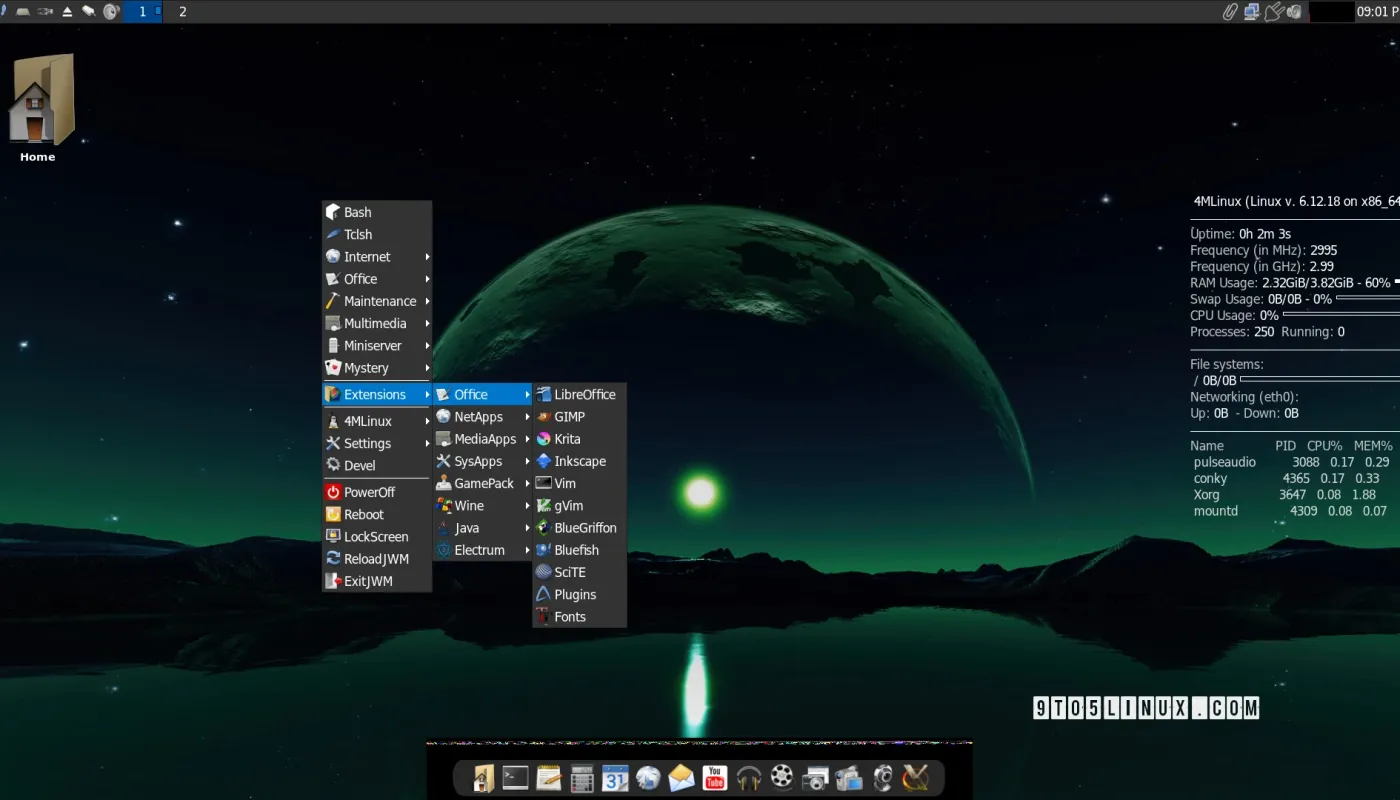 نسخه 4MLinux 48.0 اکنون برای بارگیری در دسترس است و توسط هسته لینوکس 6.12 LTS پشتیبانی می‌شود.