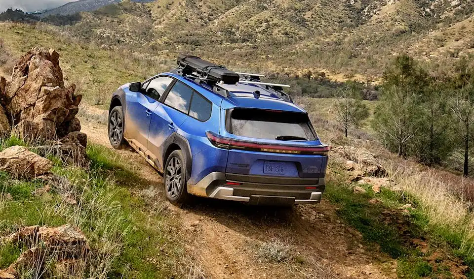 خودروی برقی جدید تریلسیکر (Trailseeker) سوبارو قابلیتهای آفرود (4x4) قدرتمندی دارد، اما برد آن متوسط است. 1 خودروی برقی جدید تریلسیکر (Trailseeker) سوبارو قابلیتهای آفرود (4x4) قدرتمندی دارد، اما برد آن متوسط است.
