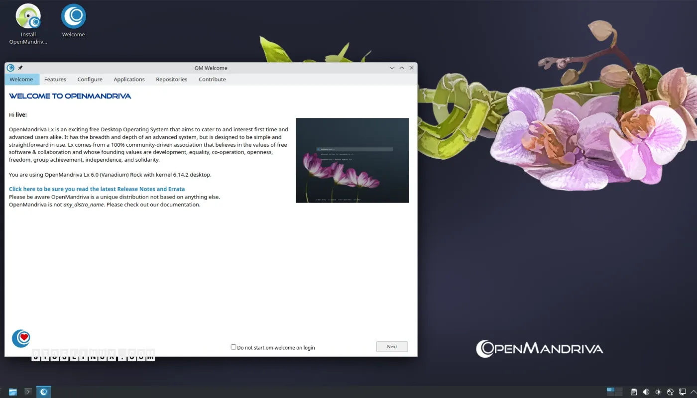 نسخه 6.0 OpenMandriva Lx با هسته لینوکس 6.14، محیط دسکتاپ KDE Plasma 6.3 و نسخه سرور منتشر شد.