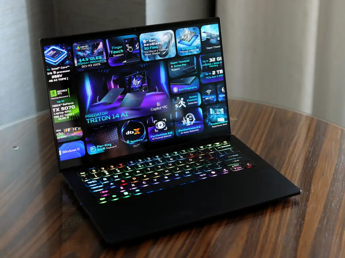 لپتاپ گیمینگ جدید Predator ایسر از گرافن برای خنککنندگی فوقالعاده استفاده میکند. 1 لپتاپ گیمینگ جدید Predator ایسر از گرافن برای خنککنندگی فوقالعاده استفاده میکند.