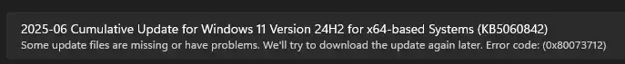 ویندوز 11 KB5063060 24H2 پس از مشکلات KB5060842 با فورتنایت (Easy Anti-Cheat) منتشر شد. 1 ویندوز 11 KB5063060 24H2 پس از مشکلات KB5060842 با فورتنایت (Easy Anti-Cheat) منتشر شد.