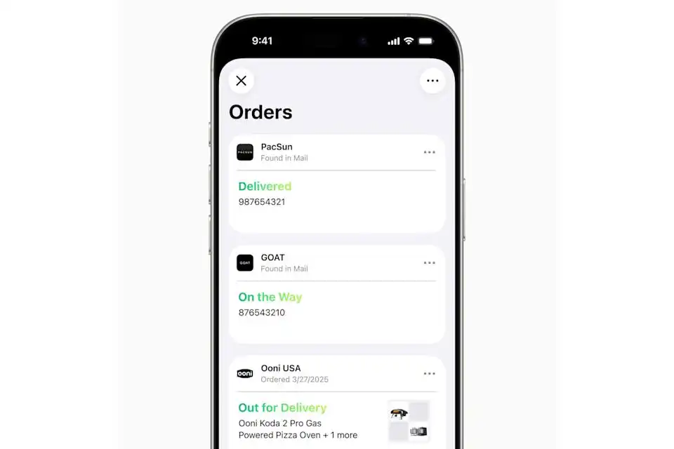 به‌روزرسانی iOS 26 اپل والت ایمیل‌های شما را برای ردیابی تحویل بسته‌ها اسکن می‌کند.