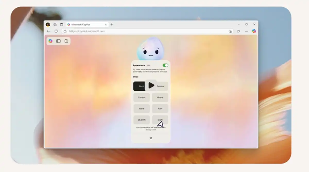 مایکروسافت کوپایلت اکنون چهره دارد.