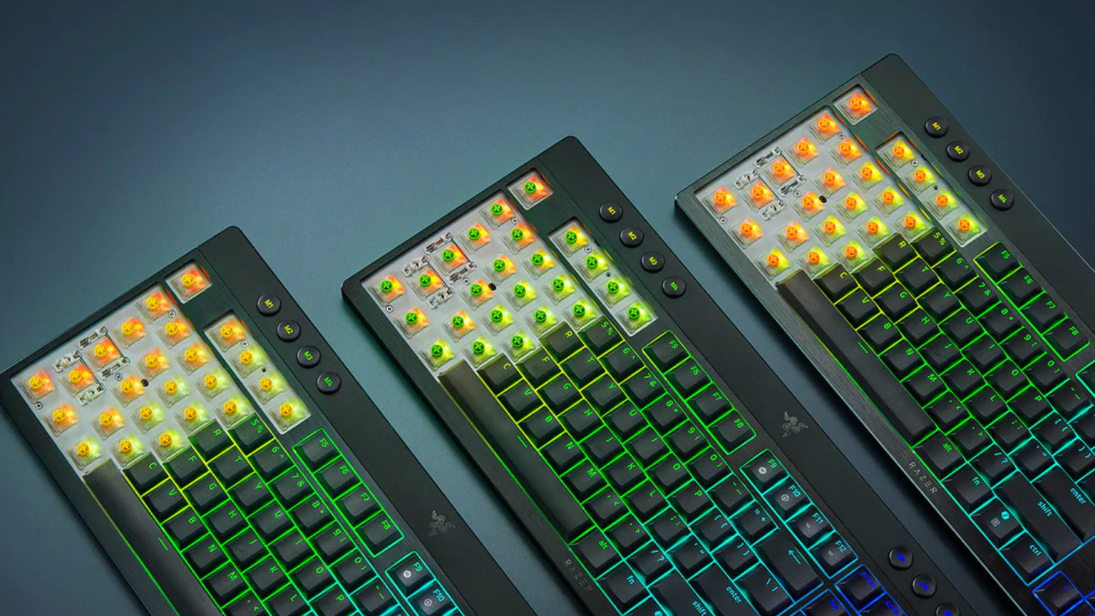 کیبوردهای گیمینگ جدید BlackWidow ریزر کم ارتفاع میشوند. کیبوردهای گیمینگ جدید BlackWidow ریزر کم ارتفاع میشوند.