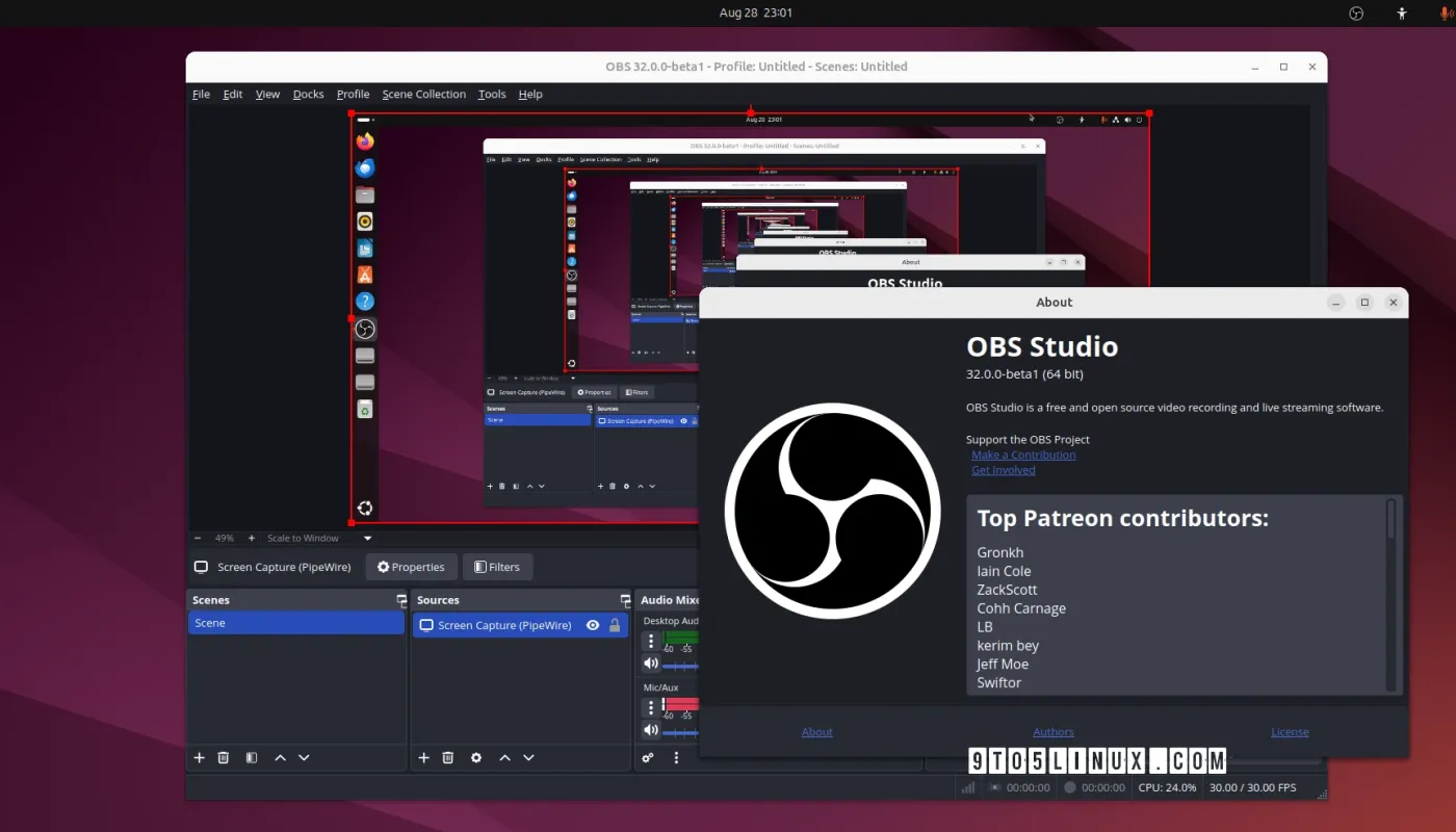 نرمافزار OBS Studio 32.0 با یک مدیر افزونه (پلاگین) اولیه، وارد مرحله آزمایش عمومی بتا شد. نرمافزار OBS Studio 32.0 با یک مدیر افزونه (پلاگین) اولیه، وارد مرحله آزمایش عمومی بتا شد.
