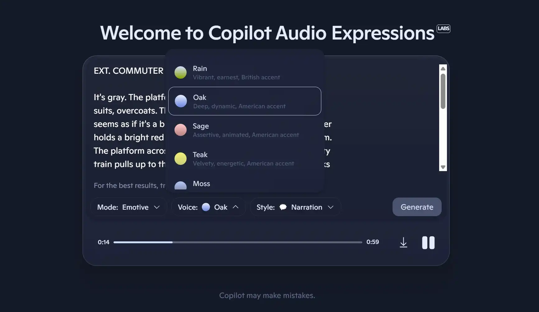 مایکروسافت کوپایلت با هوش مصنوعی صوتی جدیدش که شخصیتر از ChatGPT به نظر میرسد، از نزدیک تجربه میشود. 2 مایکروسافت کوپایلت با هوش مصنوعی صوتی جدیدش که شخصیتر از ChatGPT به نظر میرسد، از نزدیک تجربه میشود.