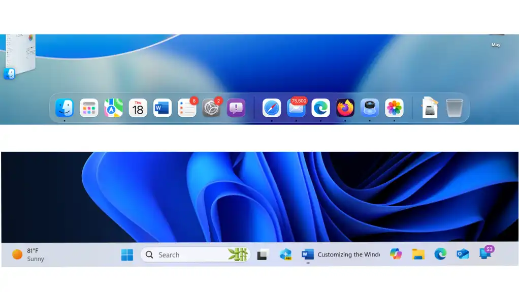 مقایسه macOS Tahoe با Windows 11: کدام یک برنده نبرد برای دسکتاپ شماست؟