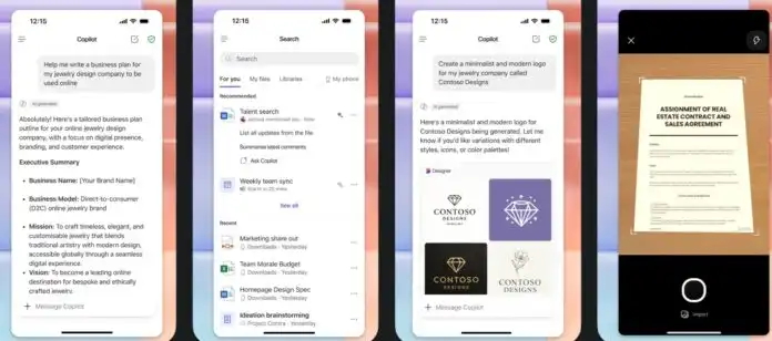 برنامه مایکروسافت 365 در اندروید، iOS اکنون به یک کوپایلوت بسیار پیشرفته تبدیل شده است که با اشاراتی برای تولید تصاویر هوش مصنوعی همراه است. برنامه مایکروسافت 365 در اندروید، iOS اکنون به یک کوپایلوت بسیار پیشرفته تبدیل شده است که با اشاراتی برای تولید تصاویر هوش مصنوعی همراه است.