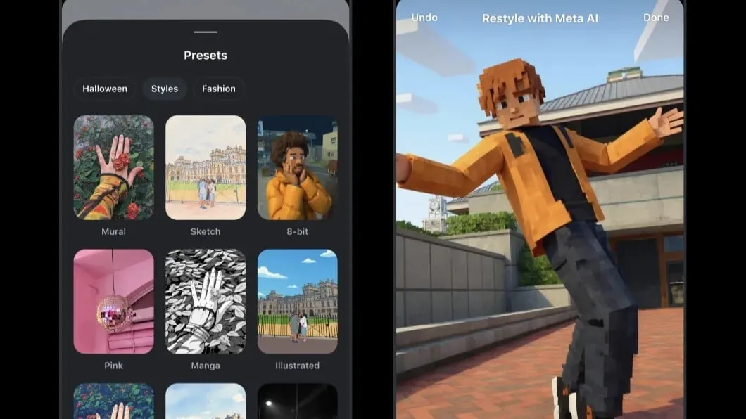 استوری‌های اینستاگرام ابزارهای ویرایش با هوش مصنوعی دریافت می‌کنند که به شما اجازه می‌دهد بخش‌هایی از تصویر را حذف کنید
