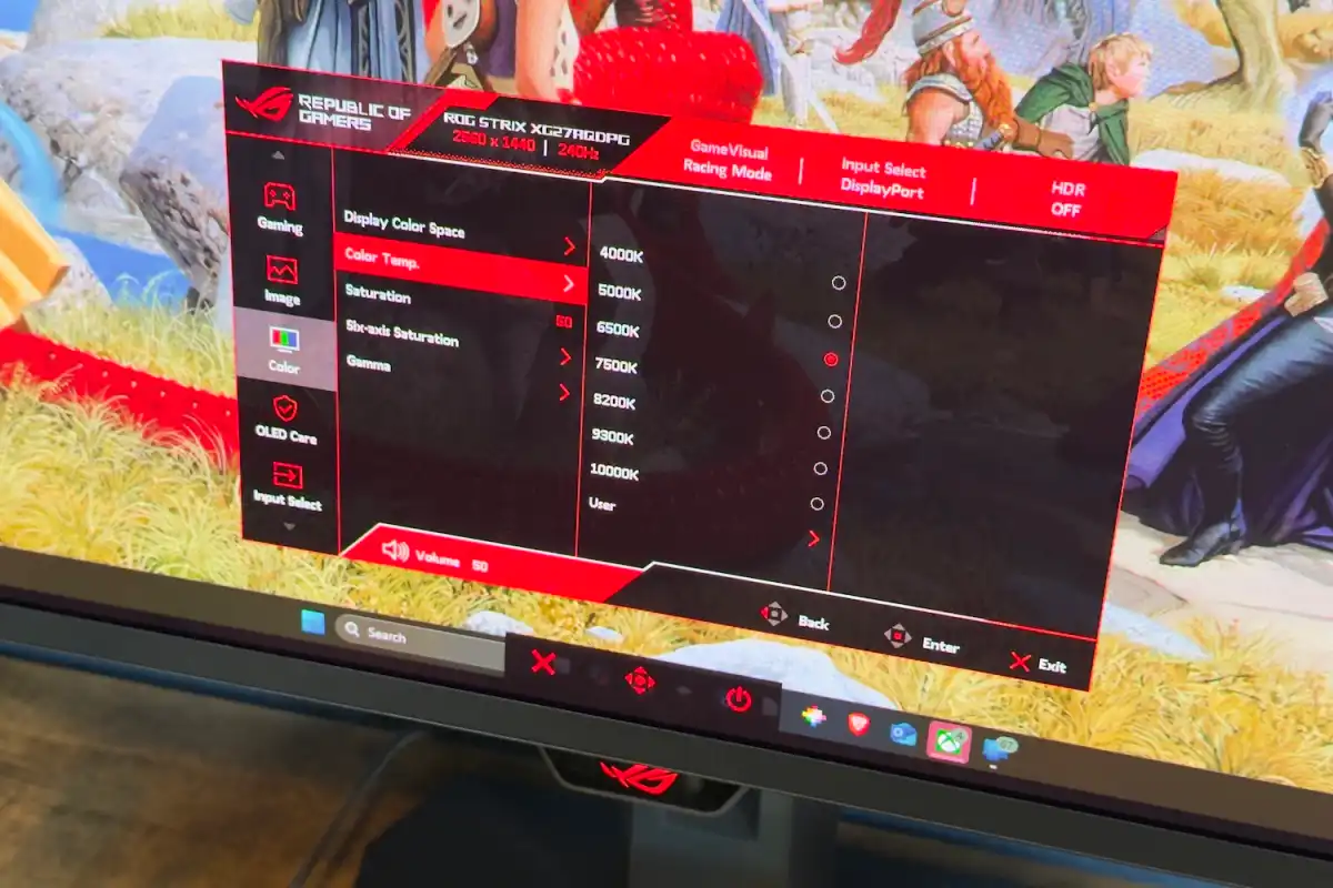 بررسی مانیتور ایسوس راگ استریکس XG27AQDPG: این مانیتور به تازگی وضوح حرکت (تاری دید هنگام حرکت) را حل کرد بررسی مانیتور ایسوس راگ استریکس XG27AQDPG: این مانیتور به تازگی وضوح حرکت (تاری دید هنگام حرکت) را حل کرد