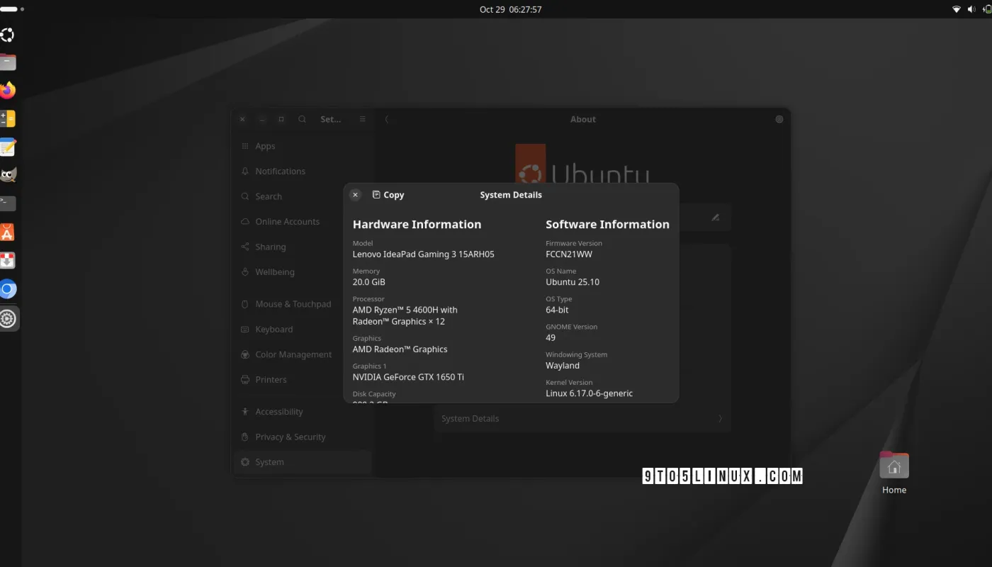 کاربران اوبونتو 25.04 اکنون میتوانند به اوبونتو 25.10 ارتقاء (آپگرید) دهند، این شما و این هم روش آن. کاربران اوبونتو 25.04 اکنون میتوانند به اوبونتو 25.10 ارتقاء (آپگرید) دهند، این شما و این هم روش آن.