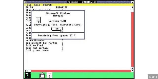 40 سالگی مایکروسافت ویندوز: مروری تصویری بر مسیر خاطرات 36 40 سالگی مایکروسافت ویندوز: مروری تصویری بر مسیر خاطرات