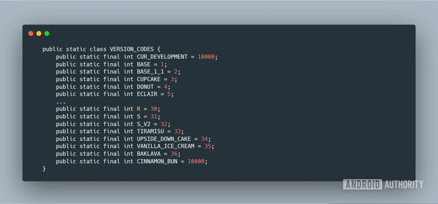 دیگر راز نیست: اندروید Canary تأیید می‌کند که Cinnamon Bun نام رمز اندروید 17 است.
