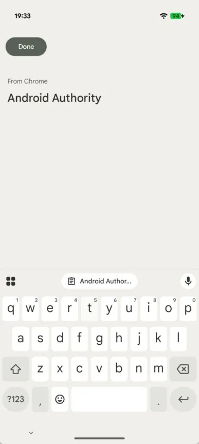 بسیار خب : اندروید 17 ممکن است یک کلیپ‌بورد جهانی (Universal Clipboard) برای رایانه‌های شخصی اندرویدی اضافه کند.