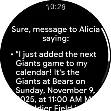 5 روش که هر روز از جِمینای (Gemini) در گلکسی واچ 8 (Galaxy Watch 8) خود استفاده میکنم. 15 5 روش که هر روز از جِمینای (Gemini) در گلکسی واچ 8 (Galaxy Watch 8) خود استفاده میکنم.