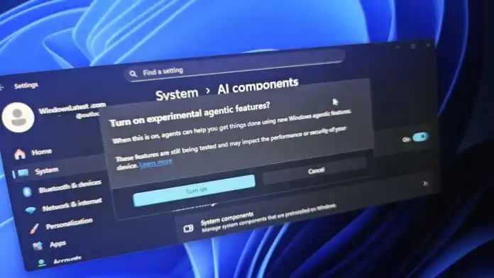 ویندوز 11 یک عامل (ایجنت) هوش مصنوعی اضافه می‌کند که در پس‌زمینه اجرا می‌شود و به پوشه‌های شخصی دسترسی دارد؛ نسبت به خطر امنیتی هشدار داده می‌شود.