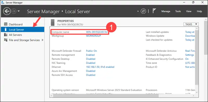 راهنمای ویندوز سرور: نصب و پیکربندی