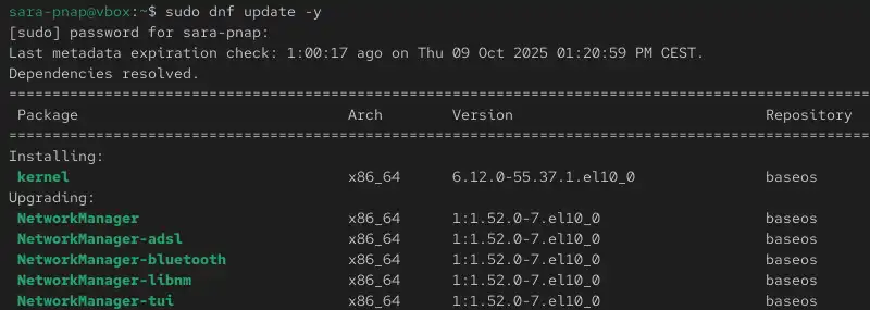 نحوه نصب سرور NTP بر روی AlmaLinux 1 نحوه نصب سرور NTP بر روی AlmaLinux