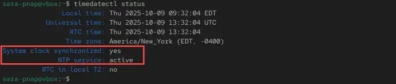 نحوه نصب سرور NTP بر روی AlmaLinux 9 نحوه نصب سرور NTP بر روی AlmaLinux