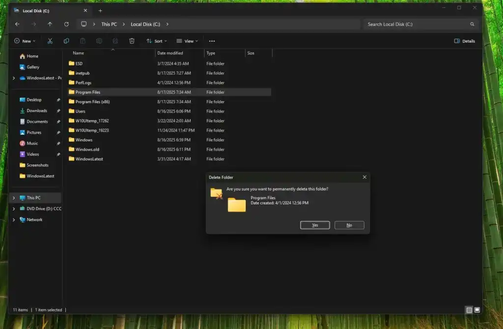 آپدیت Windows 11 KB5072033 25H2: تقویت بازی، رابط کاربری تیره و لینک‌های دانلود مستقیم