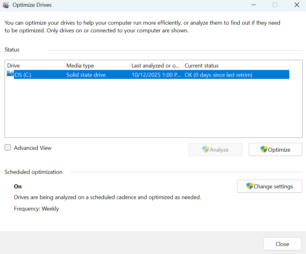 آیا سرعت حافظه SSD شما کاهش یافته؟ 5 راهکار مؤثر برای افزایش فوری عملکرد آن 4 آیا سرعت حافظه SSD شما کاهش یافته؟ 5 راهکار مؤثر برای افزایش فوری عملکرد آن