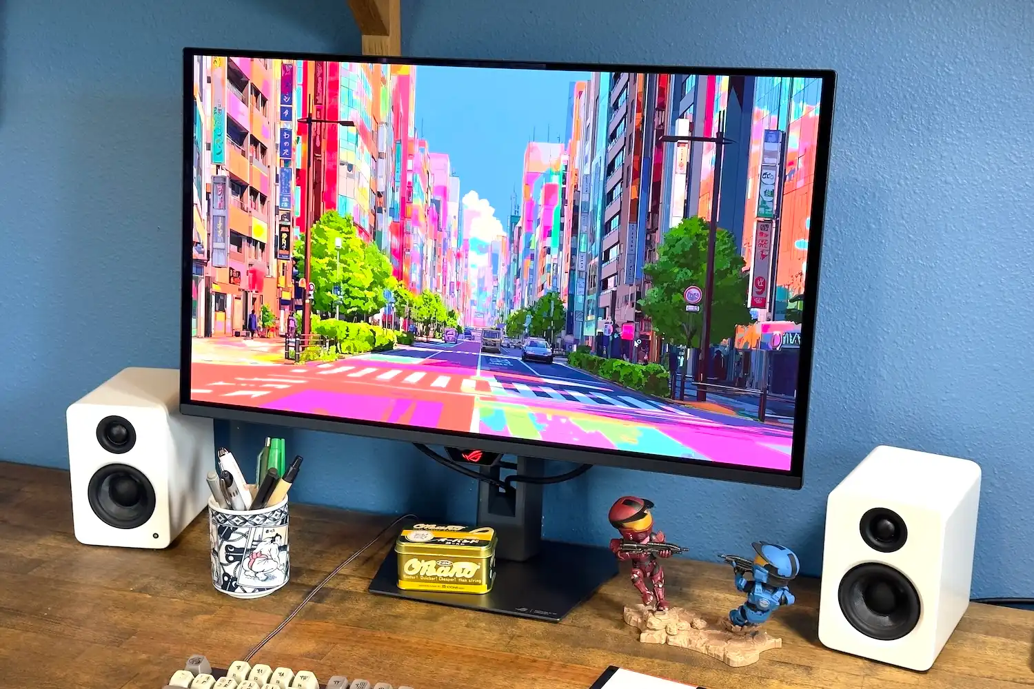 بهترین مانیتورهای گیمینگ 2025 | معرفی 9 نمایشگر برتر برای اجرای بینقص بازیها 6 Asus ROG Strix XG27AQDPG – بهترین مانیتور گیمینگ با نرخ نوسازی بالا