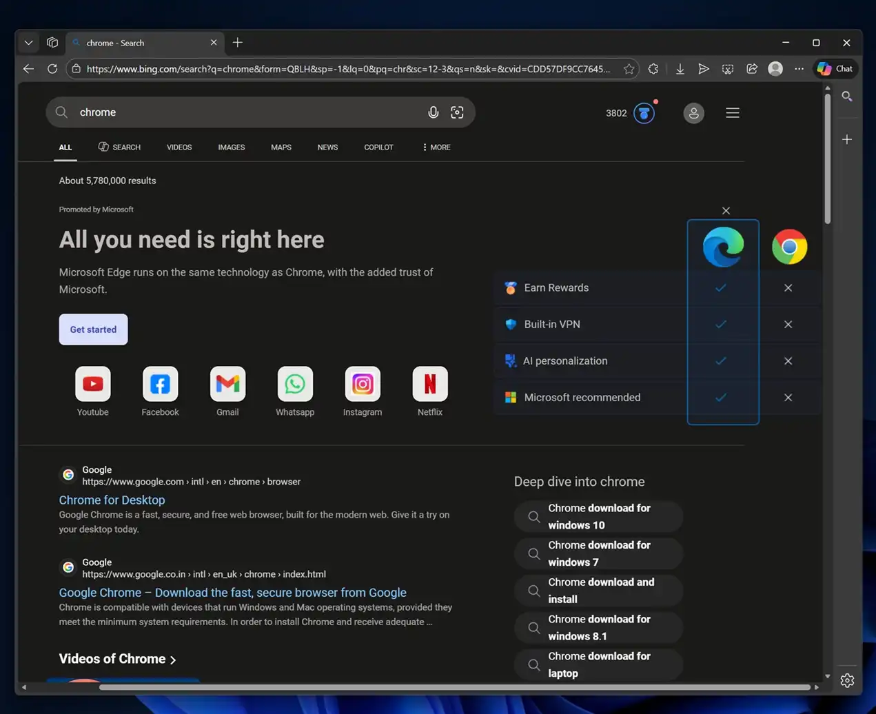 ورود احتمالی مرورگر اطلس ChatGPT به ویندوز 11؛ مایکروسافت اج با تبلیغات هوشمند وارد میدان می‌شود